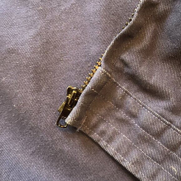 vintage 90s cotton work jacket proban size medium to large - Picture 10 of 11